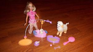 Barbie Clean Up Pup Playset