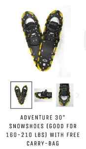 Bigfoot adventure 30" snowshoes