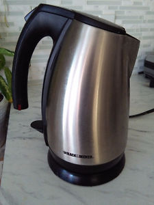 Black & Decker stainless steel Cordless kettle