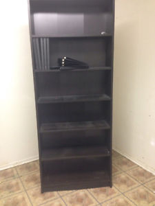 Black book shelf