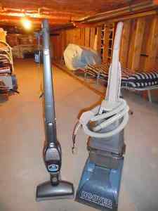 CARPET CLEANER & ELECTRONIC BROOM