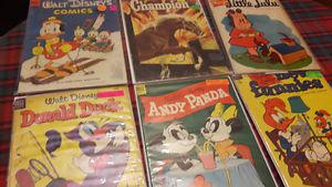 DELL COMICS  to  Disney Lulu and others. $7 to $17