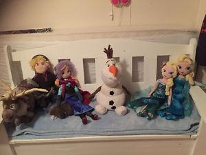 Disneys frozen plush set