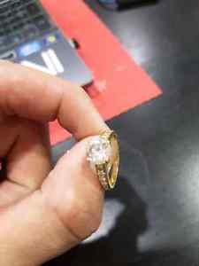 Engagement ring 14k gold