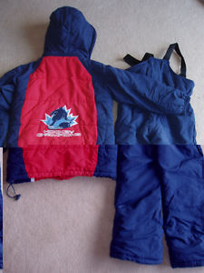 For sale kids NHL winter set- ski pants,and coat. Size 6X