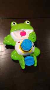 Frog bath toy