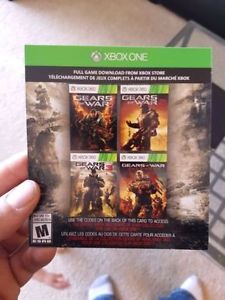 Gears of War 1, 2, 3 Judgement Digital Codes for Xbox One