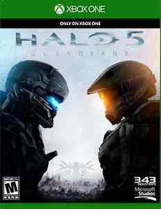 Halo 5 Gaurdians for Xbox One (Physical Disc, Not a Code)
