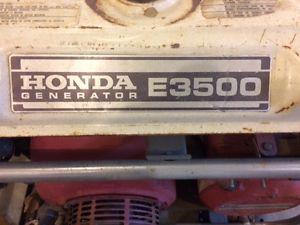 Honda E generator