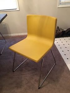 IKEA leather chairs (set of 4)