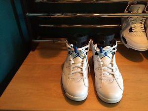 Jordan sport blue 6's