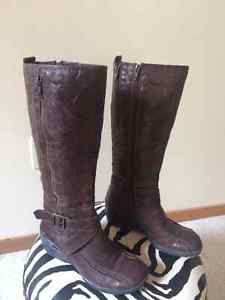 Leather Fashion high boot size 37