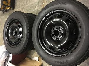 Mounted winter tires R15