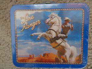 New Lone Ranger Hallmark 50's Replica Metal Lunch Box