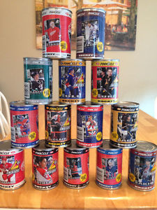 ' Pinnacle Hockey Cards in a Can