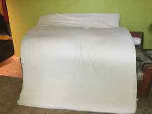 Queen size memory foam mattress topper