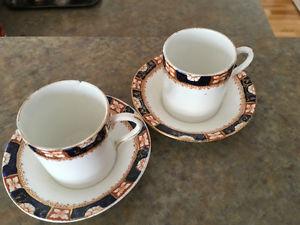 Royal Albert crown china cups and saucers