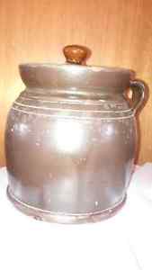 Rustic brown pot