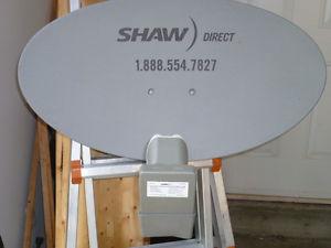 Shaw Direct Dual Satellite 60E Dish