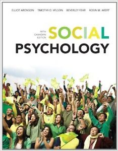 Social Psychology - fifth edition