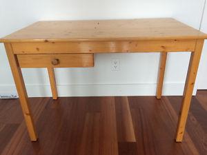 Solid Pine Writing Desk