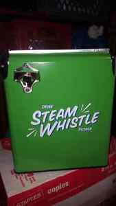 Steam Whistler Beer Cooler and Beer!