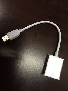 USB adapter VGA adapter HDMI adapter DVI adapter DP adapter