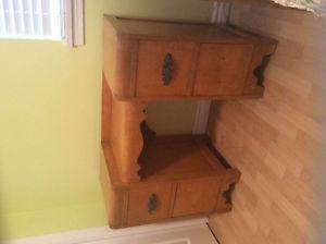 Vintage Waterfall front dressing table $
