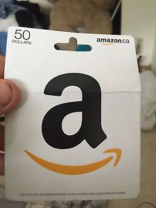 Wanted: 2 50$ Amazon cards