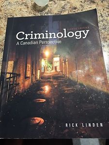 Wanted: Criminology: A Canadian Perspective (8th Edition)