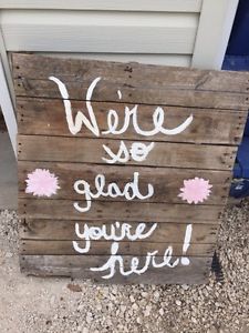Wanted: Wedding signs
