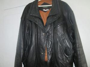 men/s leather jacket