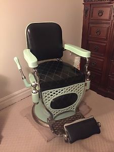 Antique barber chair