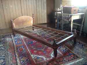 Antique rope bed