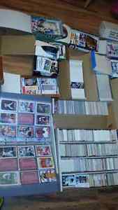BIG Sports Card lot..over  cards!