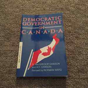 Democratic Government in Canada