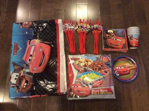 Disney Cars birthday supplies