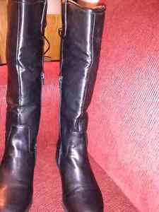 For sale ladies new black boots $60 Westend