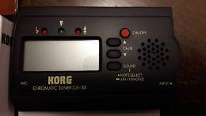 Korg Solo Tuner Chromatic CA-30 (Like New)