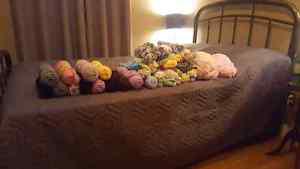 Large variety of yarn for sale