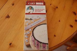 Letter and Number Fondant Stamp Set by Cake Boss