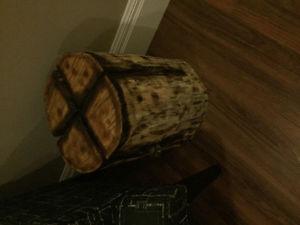Log coffee and end tables