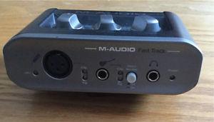 M Audio Fast Track USB Audio Interface