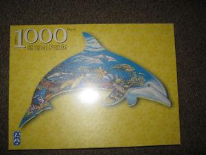 New  piece Shaped puzzel (Dolphin Dreams)