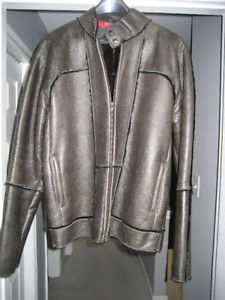 *REDUCED* ULTRA WARM Designer Leather Jacket