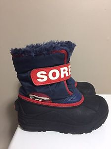 Sorel toddler size 12 winter boots