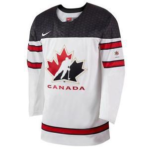 Team Canada IIHF Official  White Hockey Jersey (Size