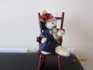 Teddy Bear with Rocking Chair