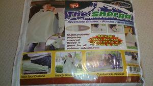 The Sherpa -as seen on TV Reversible Blanket/Poncho/Seat