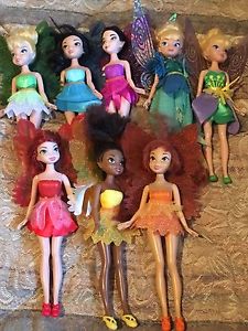 Tinkerbell Barbie dolls and friends